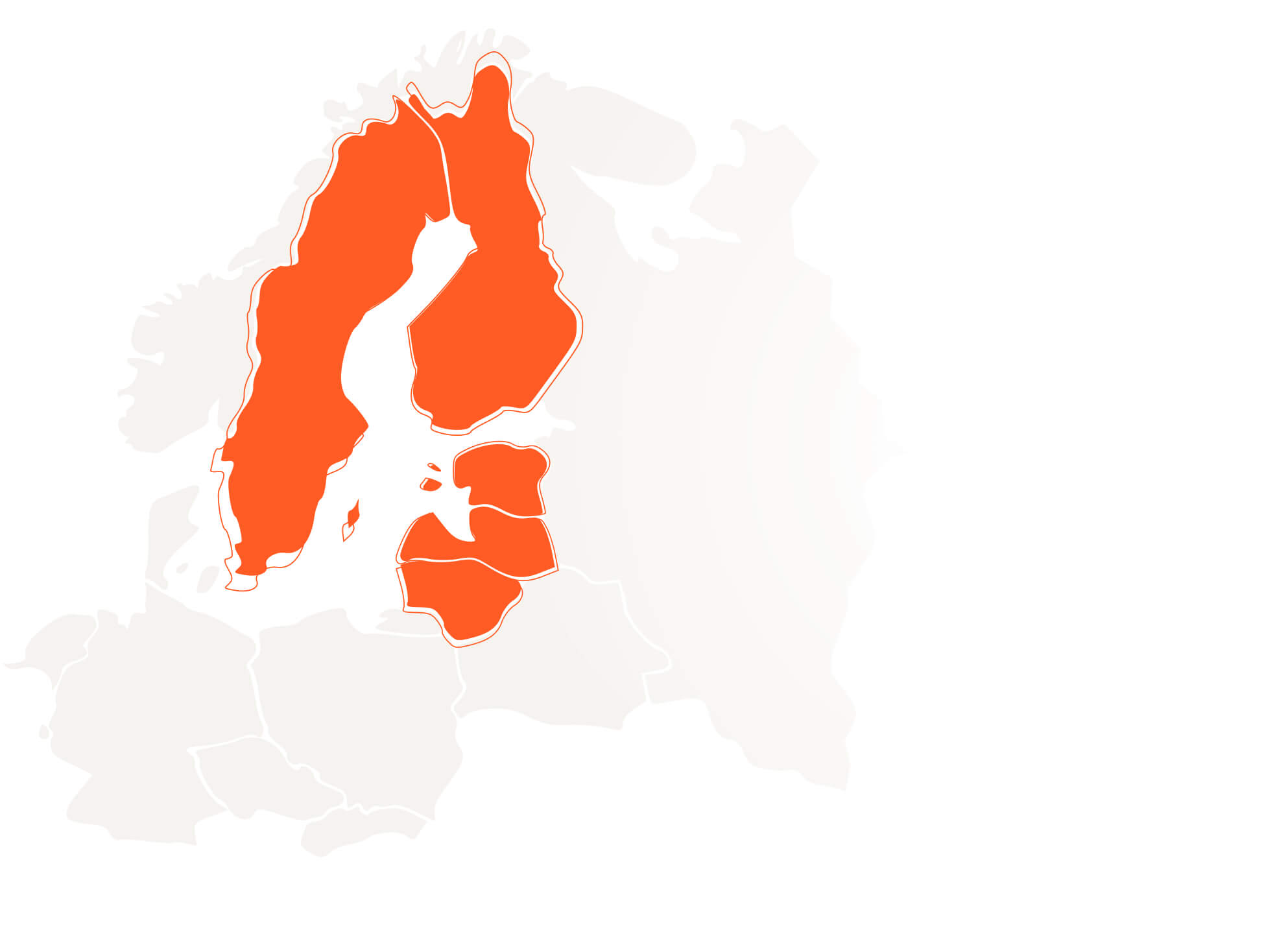 Juhi otsingud Baltikumis ja Põhjamaades