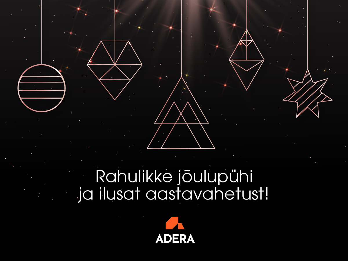 ADERA-JÕUL-Koduleht